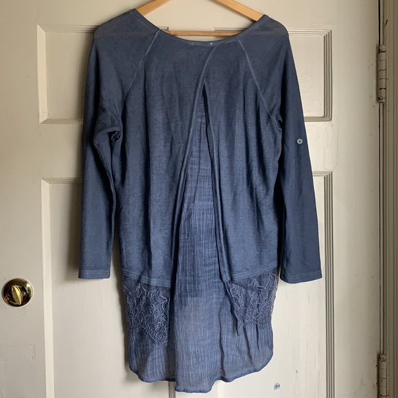 Fitz & Ginger blue top size M - Picture 2 of 7